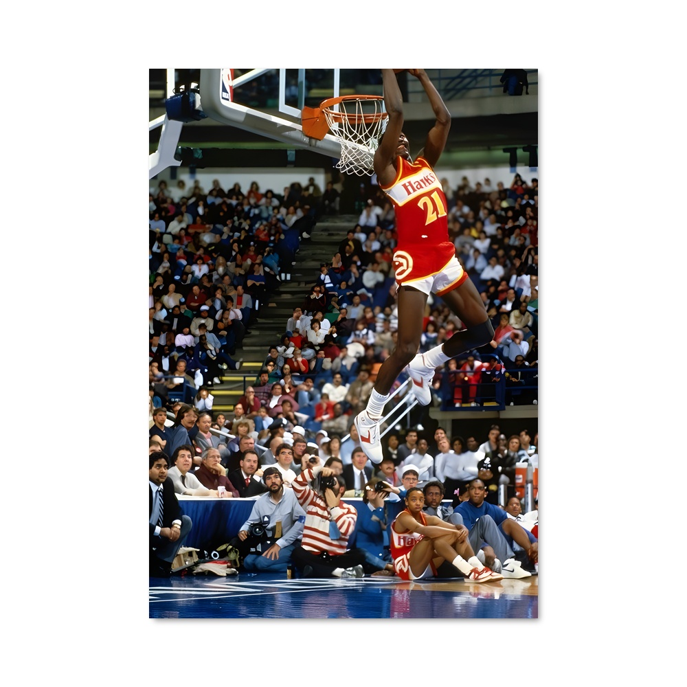 Poster Vol Électrisant – affiche Basketball